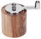 Molinillo de pimienta, salero, salero, herramienta de molienda, molinillo manual de acero inoxidable con mango, molinillo de especias de metal con manivela para el hogar, cocina, restaurante