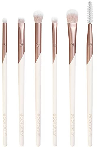 EcoTools Luxe Exquisite Eye Makeup Brush Kit, 6 Piece Set