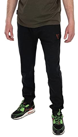 Fox Collection Lw Jogger - Black & Orange - Angelhose, Größe:XL