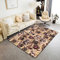 Loussiesd Pug Hunds Weich Modern Teppich 100x150cm Tower Funny 3D Hippie Puppy Inside Zimmer Wetterfest Dekor Eingang für Küche und Balkon Outdoor Teppich Funny Pet Tier Floor Indoor