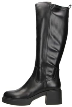 Stivali da Donna Toma di Colore Nero, 43 EU, Scarpe da Donna Plus-Size