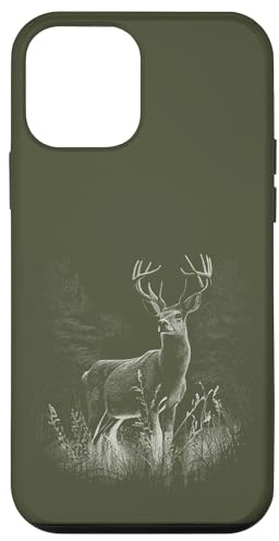Hirsch im Wald Natur Tiere Hirschliebhaber Hülle für iPhone 12 mini