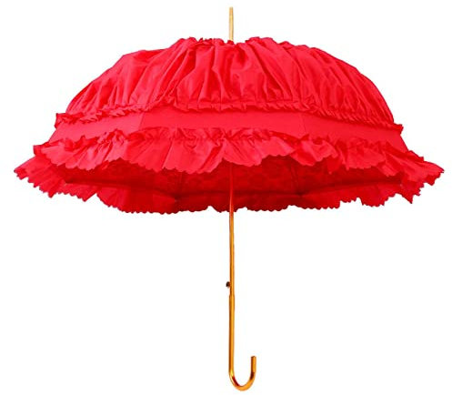 AXIKALB Paraguas Sombrilla Encaje Moda Princesa Casa Fiesta De Bodas Decoración Al Aire Libre