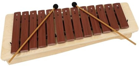 Xylophon Aus Holz Xylophon-Schlaginstrument Mit 13 Lautsprechern Und Hoher Tonhöhe Aus Kiefernholz Und Aluminiumplatte