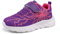Qciplr Scarpe Bambino Sneakers Ragazze Ragazzi Scarpe da Ginnastica Bambini Ginnastica Tennis Leggero Scarpe Sportive Interno Corsa Bambini Viola 32EU