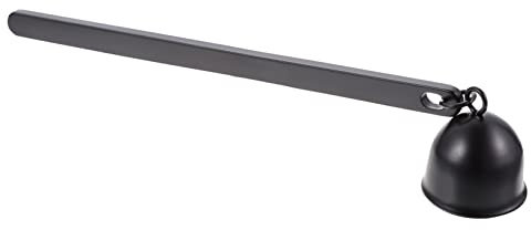VOSAREA 1Stk Kerzenlöscher Teelichter Werkzeug zum Löschen von Kerzen schwarze Kerze Kerzen Pflegeset Kerzenstopper Kerzenhaube Dochtabdeckung Dochtschnüffler Kerzenlöschabdeckung Black