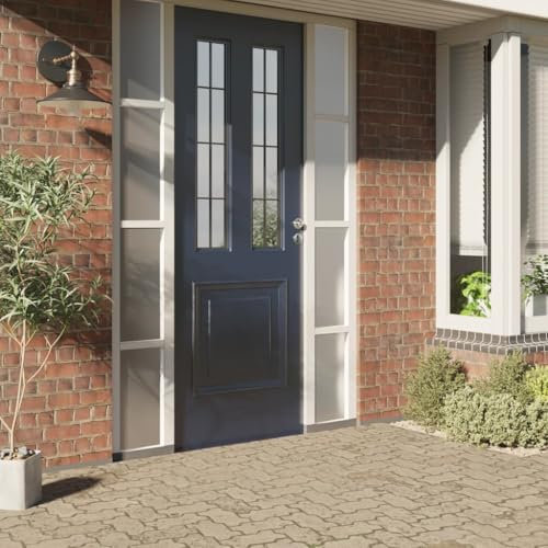 Decoración para el hogar y el jardín, tratamientos de ventanas, láminas para ventanas, PVC gris transparente esmerilado