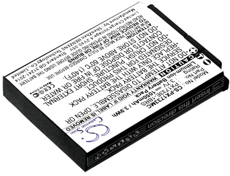 TCTK Akku 1050mAh Kompatibel mit [Toshiba] Camileo S30, Camileo S30 HD, PA3893U-1CAM Ersetzt 084-07042L-073, PX1733, PX1733E-1BRS, PX1733U