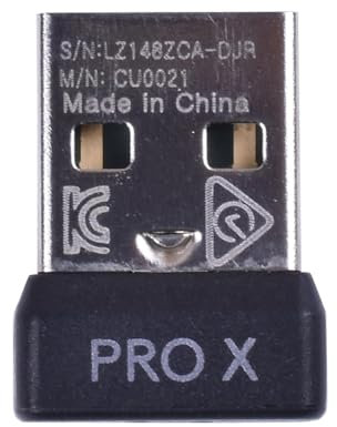 Adaptador de receptor USB para ratón de repuesto para Logi-tech G Pro X Superlight Wireless Gaming Mouse Receptor USB Adaptador