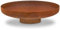 BBQ-Toro Braciere Ø 80 cm | effetto ruggine | Braciere da esterno con gamba di supporto | Braciere in ruggine | Braciere per il giardino, braciere, Garden Fire Pit, Fire Bowl