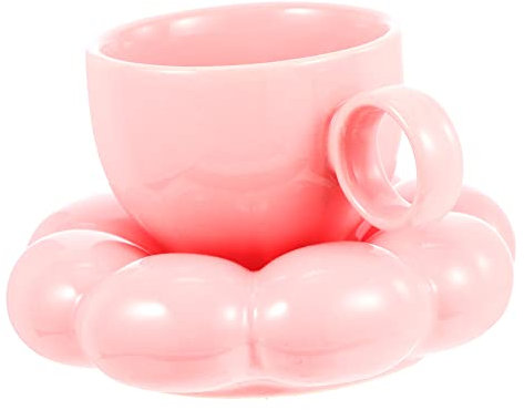 CIYODO Set Di Tazze in Ceramica Tazze Da Caffè Espresso Decorative Cucina Facili Da Pulire Per Latte E Caffè