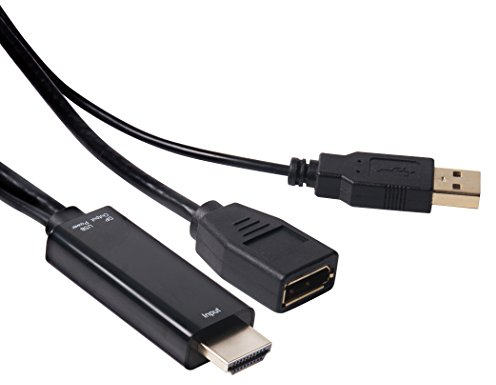Club 3D Adapter HDMI>DP 4K schwarz, CAC-2330