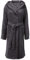CelinaTex XS-XL Bademantel Kapuze Uni zweifarbig lang aufgesetzte Taschen Damen warm Frottee reine Baumwolle OEKO-TEX Fehmarn