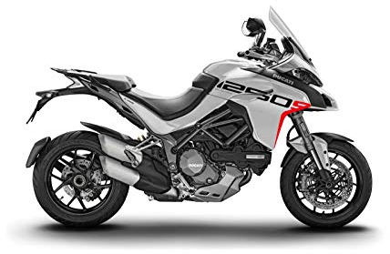 KIT Stickers Aufkleber Ducati MULTISTRADA 1260 S Grand Tour Stil FS-MULTI-1260S (White)