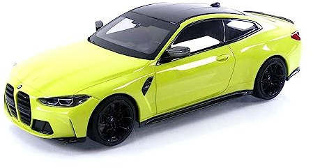 Minichamps 155020120 1:18 BMW M4-2020-Yellow Sammel-Miniaturauto, Gelb
