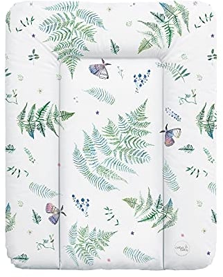 Ceba Baby® Wickelauflage 50x70 cm – Weiche Wickeltischauflage für Jungen & Mädchen – Wasserdicht & Abwaschbar – OEKO-TEX® 100 – Made in EU - Polypodie