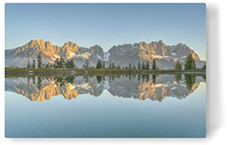 artboxONE Leinwand 150x100 cm Natur Kaisergebirge in Tirol von Michael Valjak