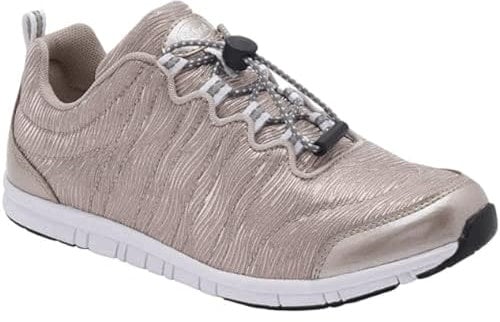 Scholl Wind Step, Sneaker Donna, Platino, 39 EU Larga