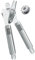 Areer Multifunctional 3-in-1 Can Opener with Extra Blade – Stainless Steel Tin Opener with Smooth Edge Cut - Heavy Duty Can Opener Manual with Comfortable Grip Handle and Large Turn Knob