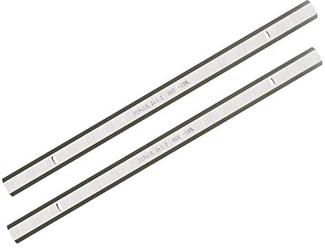 SLOYCA 319mm HSS Thickness Planer Blade 319x18.2x3.2mm Wood Planer Knife For Ryobi ETP1531AK AP1300 JET JWP-12 GMC TP2000 Erbauer
