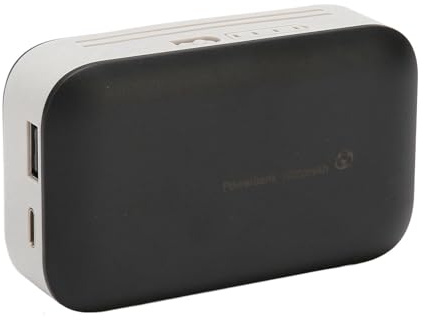 VBESTLIFE 4G LTE Wireless Network Router, Portable Unlocked 300Mbps WiFi Hotspot with 10000mAh Powerbank for Travel, Outdoor, Support 10 Users