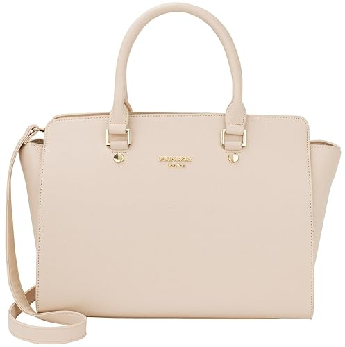 Princely London Schultertasche Katy - Elegante Schultertasche mit Reißverschluss, Stilvolle und Geräumige Tasche für Alltag, Arbeit & Freizeit