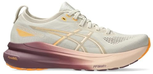 ASICS Damen Gel-Kayano 31 Sneaker, Oatmeal Pearl Pink, 39 EU