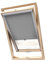 Stylo Verdunkelungsrollo für Dachfenster – für FAKRO-Fenster - 100% Verdunkelung - Aluminium für FAKRO-Fenster – Thermoisolierung – Mechanismus – Sonnenschutz FAKRO 78/118 Grau
