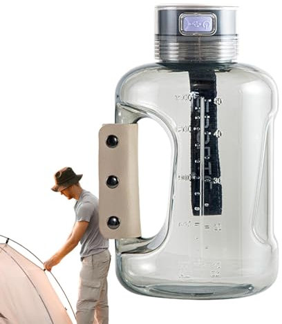 Bouteille d'eau à hydrogène, machine à eau à hydrogène - Ioniseur d'eau portable | Bouteille d'eau Portable à électrolyse rapide de 1500ml, avec technologie SPE avancée, pour le sport et la randonnée