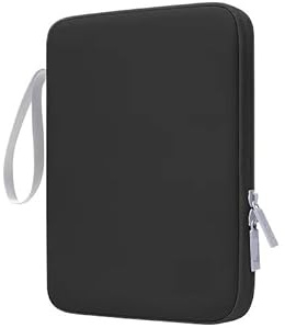 MQVQAUBST Tablet-Tasche, wasserdichte PU-Hülle, geeignet for Apple iPad/Samsung/Xiaomi/Huawei Honor 10,9 Zoll 12,9 Zoll Tablet-Handtasche(Black,10.9 inch)