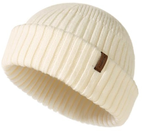 Comhats XL/XXL Fisherman Beanie (Up to 63 cm) – Strickmütze für Herren & Damen – Weicher Mix mit Wollanteil – Warme Wintermütze, Kratzfrei & Maschinenwaschbar