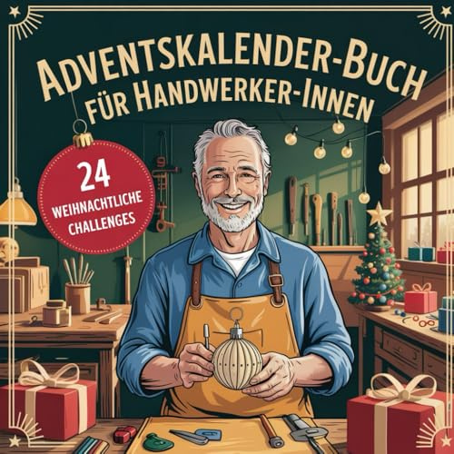 Adventskalender-Buch für Handwerker:innen: 24 kreative Ideen, Werkzeugweisheiten und humorvolle Momente für die Adventszeit
