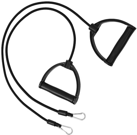 TOYANDONA 1 Paar Stepper Widerstandsbänder mit Griff für Krafttraining Langlebige Zugbänder aus Robustem Material Zubehör für Indoor Fitnessgeräte und Stepper