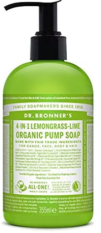 DR BRONNERS Organische Shika Zitronengras Flüssigseife, 200 g