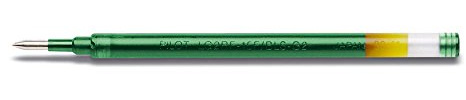 PILOT 166570 Gelschreiber-Ersatzmine 2616, Strichfarbe: grün