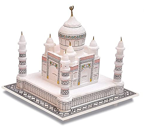 StonKraft 23 cm Indio Recuerdo artesanía de colección de mármol Taj Mahal/tajmahal réplica