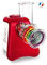Moulinex DJ812510 Découpe Légumes Électrique Fresh Express Max 5 en 1 Râper Fin Épais Trancher Gratter Fromage Mandoline Légumes Fruits Glace Pilée 260W Rouge