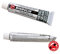 SILBERBLITZ Metallglanz Polierpaste weiss mit Salmiak für Waffenpflege Reinigung Hartmetall Edelmetall Eisen Chrom Edelstahl verwitterte Oberflächen 45ml Tube