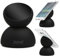 Urcover® Induktive Qi Schnell-Ladestation Fast-Charger Slim Wireless Ladegerät aus Kunststoff in Schwarz | geeignet für alle Qi fähigen Handys