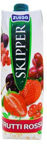 Zuegg - Succo, Frutti Rossi - 6 pezzi da 1 l [6 l]