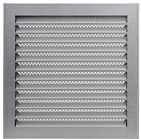 300x300mm Verzinkt Industriell Lüftungsgitter - Metallgitter Schutzgitter Insektenschutz Zuluft Abluft Gitter