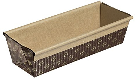 Medium Loaf Pan 25pk Italian Paper Bakers (25, 7.75 x 2.5 x 1.8)