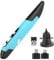 fasient Wireless Pen Mouse,2.4GHZ USB Wireless Optical Pen Mouse 800/1200/1600 DPI Adjustable Handwriting Smart Mice for PC Laptop Notebook Computer (Blue)