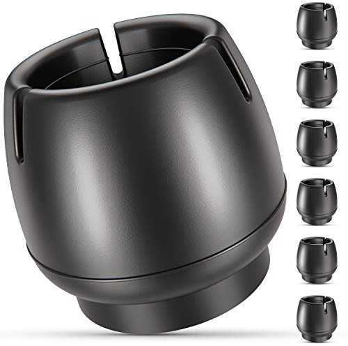 EICHENFELS Stuhlbeinkappen Filz 26 STK - [SCHÜTZT VOR KRATZERN] - Schutzkappen für RUNDE Stuhlbeine - für 6 Stühle - Stuhlbeinkappen Silikon - Premium Stuhlbeinschoner Set - inklusiv Reinigungstuch