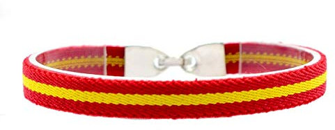 BDM Pulsera de España para Hombre y Mujer. Talla de 18 a 20 cm de muñeca.