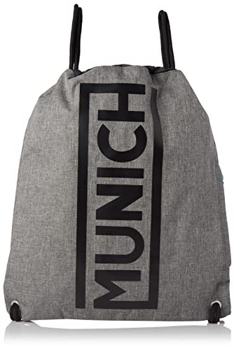 Munich Sports Gym Sack, Sport Bags Unisex Adulto, Grey Melange, Mediano