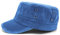 Van Der Rich ® - Cap Vintage Army Military Cap Gewaschener 100% Baumwolle - Dammen-Herren (Royalblaue, One Size)