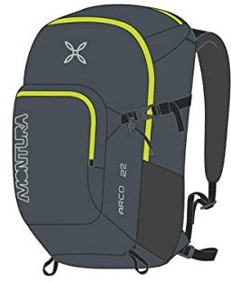 MONTURA - Zaino per trekking e alpinismo Pila 25 Backpack - Piobo