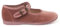 Pisamonas Chaussures Babies Fille en Velours Fermeture À Boucle Taille 34 Couleur Rose Pâle