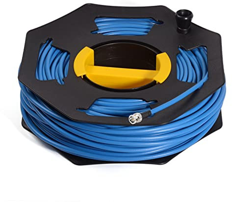 Superbat SDI Cable 200ft BNC Cable Belden 1694A + 3G/6G SDI Cable Spool Supports 3G-SDI/6G-SDI/4K/8K SDI Recorder Camera Monitor Router Audio Gateway Sync Broadcast etc.